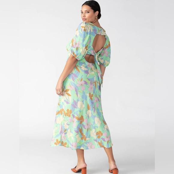 Stitch Fix l Sanctuary Tie Back Maxi Dress in Freshly Minted, 14W - Picture 1 of 13